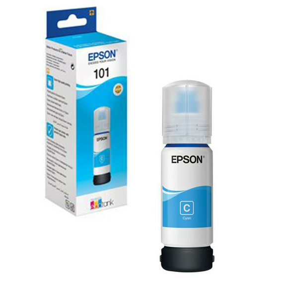 Recipient de cerneală Epson 101 EcoTank, 70ml, Cyan, 5 image