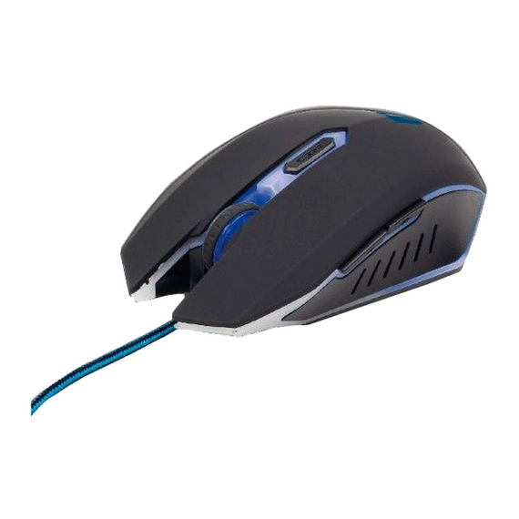 Gaming Mouse Gembird MUSG-001-B, Negru/Albastru, 5 image