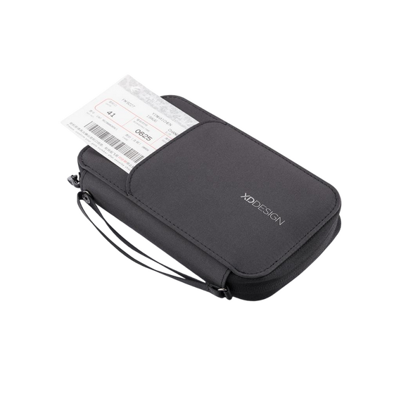 Organizator de călătorii XD-Design Passport Holder, Negru, 2 image