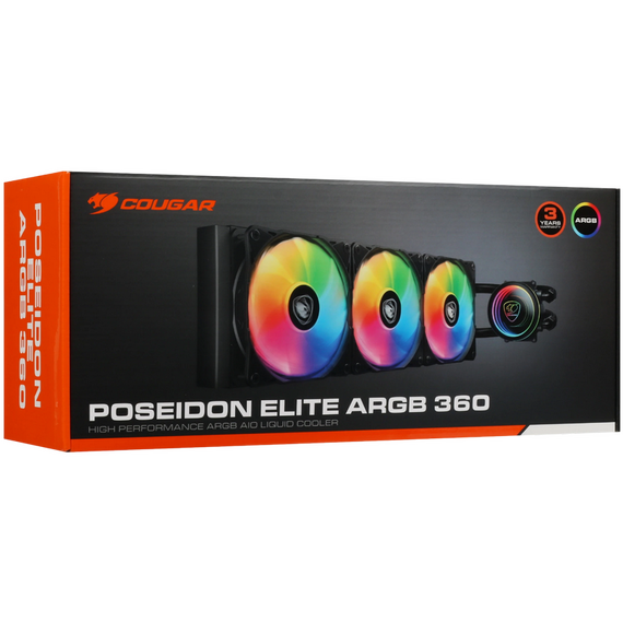 Cooler procesor Cougar Poseidon Elite ARGB 360, 3 image