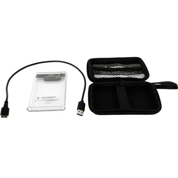 Carcasă externă Gembird EE2-U3S9-6, Transparent (EE2-U3S9-6), 9 image