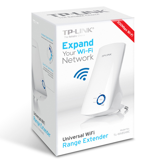 Amplificator de semnal Wi‑Fi TP-LINK TL-WA854RE, 300 Mbps, Alb, 2 image