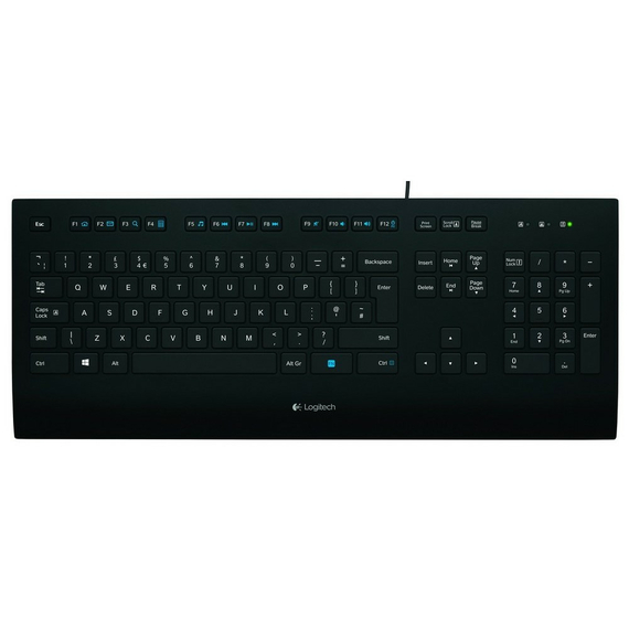 Tastatură Logitech K280e, Cu fir, Negru, 7 image