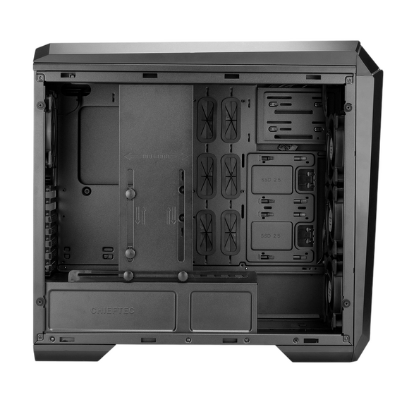 Carcasă PC Chieftec STALLION II, Midi-Tower, Fără PSU, Negru, 7 image