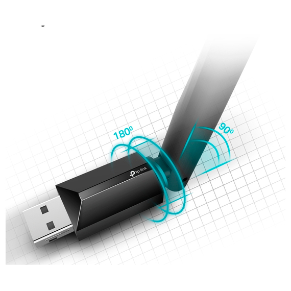 Adapter USB  TP-LINK Archer T2U Plus, 2 image