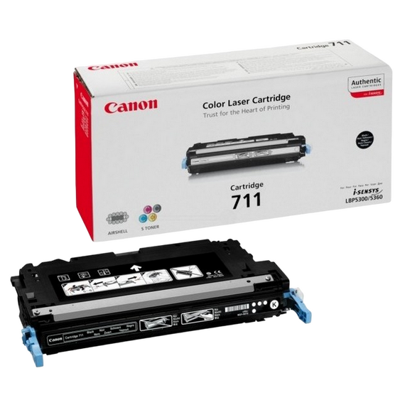 Cartuş Canon 711, Negru