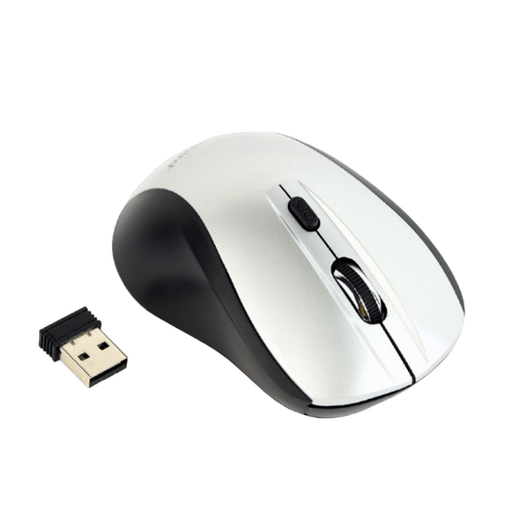 Mouse Wireless Gembird MUSW-4B-02-BS, Negru/Argintiu, 7 image