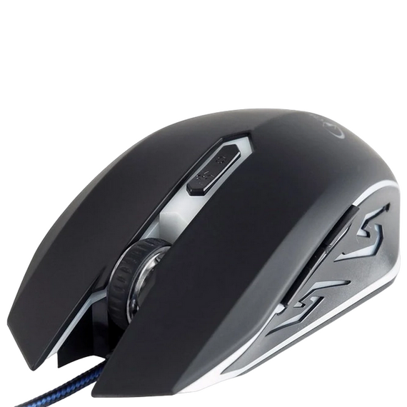 Gaming Mouse Gembird MUSG-001-B, Negru/Albastru, 3 image