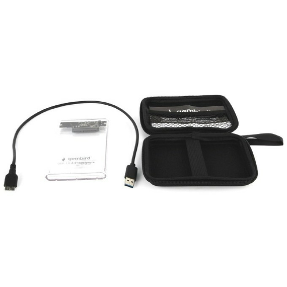 Carcasă externă Gembird EE2-U3S9-6, Transparent (EE2-U3S9-6), 3 image