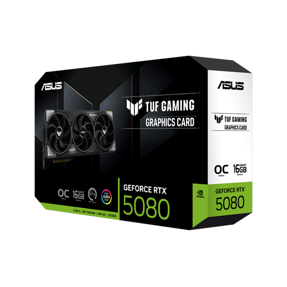 Placă Video ASUS TUF Gaming RTX5080, 16GB GDDR7 256bit, 4 image