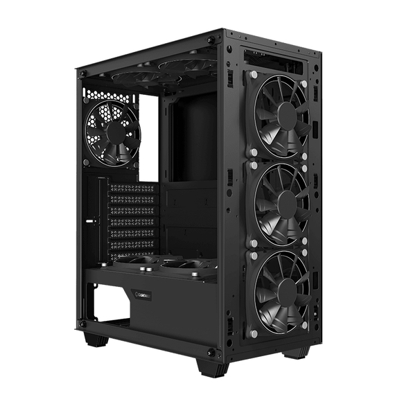 Carcasă PC Gamemax Draco XD, Midi-Tower, Fără PSU, Negru, 8 image