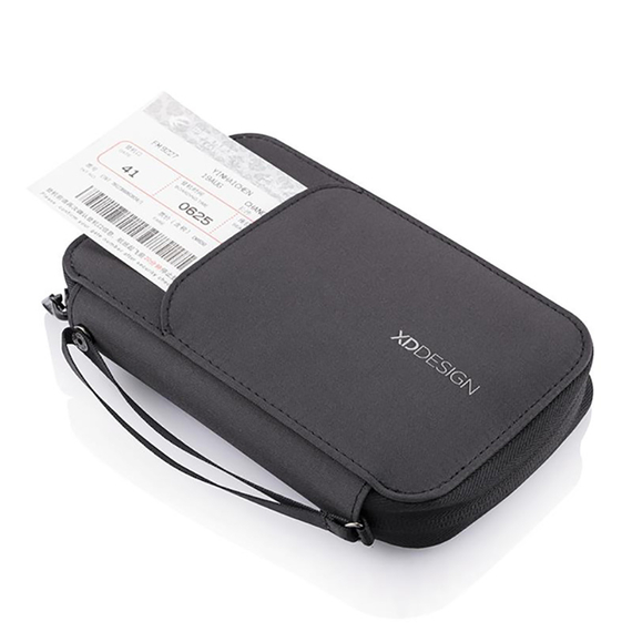 Organizator de călătorii XD-Design Passport Holder, Negru, 3 image