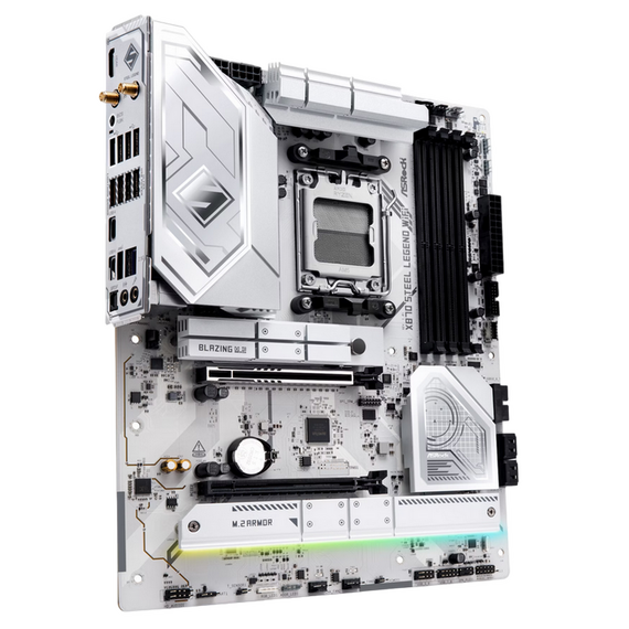 Placă de bază ASRock X870 STEEL LEGEND WIFI, AM5, AMD X870, ATX, 5 image