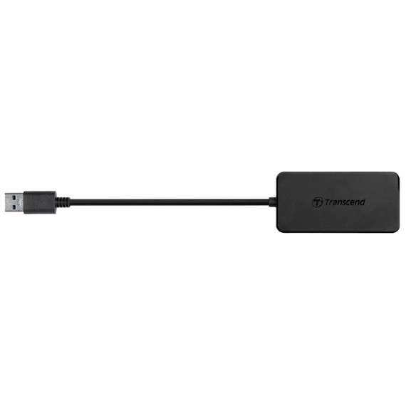 Adaptor Hub Transcend HUB2, Negru, 3 image