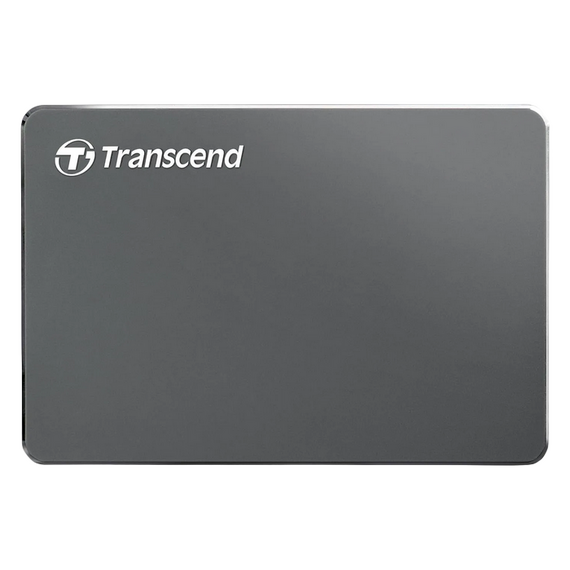 HDD portabil extern Transcend StoreJet 25C3, 1 TB, Iron Gray (TS1TSJ25C3N)