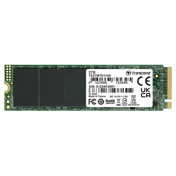 Unitate SSD Transcend MTE110S, 2000GB, TS2TMTE110S
