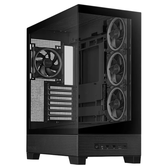 Carcasă PC ASUS A31 PLUS TG ARGB, Midi-Tower, Negru, 3 image