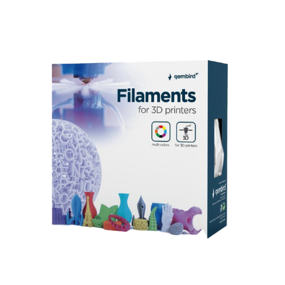 Filament pentru imprimantă 3D Gembird 3DP-PLA1.75-01-GB, PLA, Indigo , 1.75 mm, 1kg, 3 image