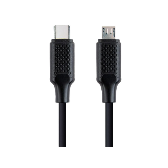 Cablu încărcare și sincronizare Cablexpert CC-USB2-CMMBM-1.5M, USB Type-C/micro-USB, 1,5m, Negru