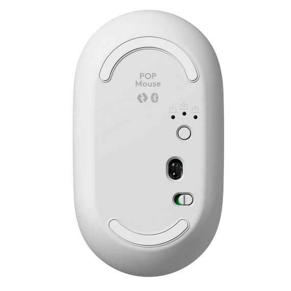 Mouse Wireless Logitech POP, Alb, 2 image