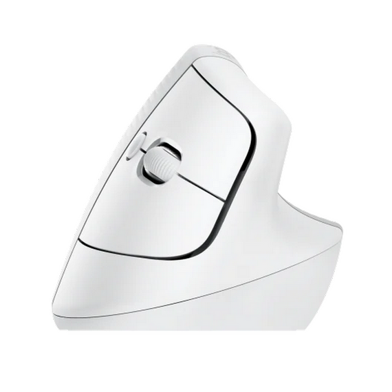 Mouse Wireless Logitech Lift Vertical pentru Mac, Alb, 8 image
