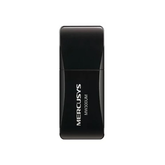 Adapter USB  MERCUSYS MW300UM, Negru, 2 image