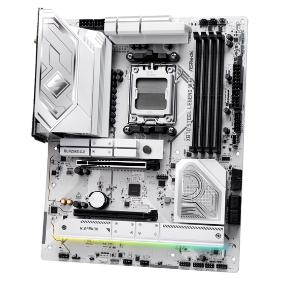 Placă de bază ASRock X870 STEEL LEGEND WIFI, AM5, AMD X870, ATX, 2 image