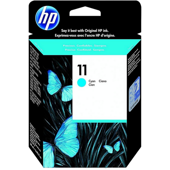 Cartuș de cerneală HP C4836A, 28ml, Cyan, 2 image