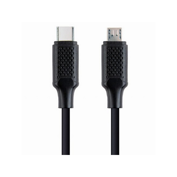 Cablu încărcare și sincronizare Cablexpert CC-USB2-CMMBM-1.5M, USB Type-C/micro-USB, 1,5m, Negru, 3 image