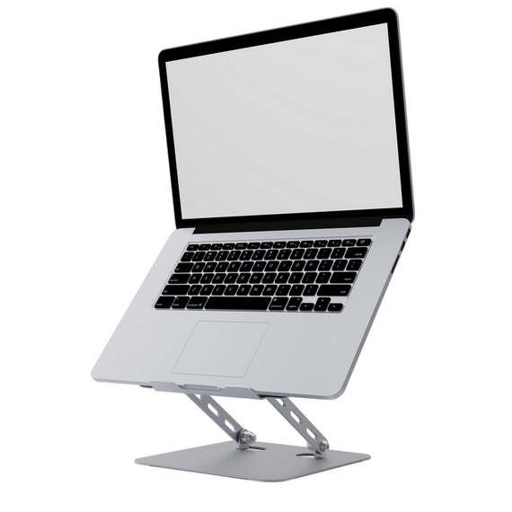 Stand pentru laptop Gembird NBS-D1-04, 15,6", Argintiu, 2 image