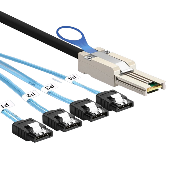 Cablu RAID - SFF-8088, Negru