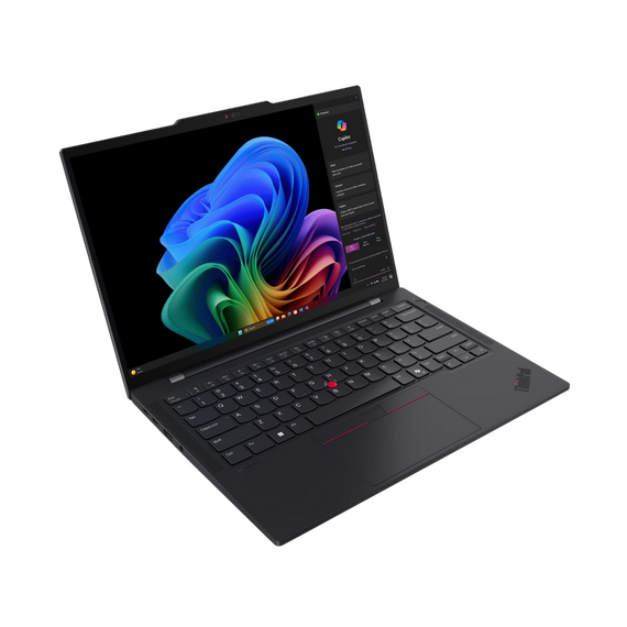 Laptop Business 14" Lenovo ThinkPad T14s Gen 6 (Snapdragon), Negru, Qualcomm Snapdragon X Elite X1E-78-100, 32GB/1024GB, Windows 11 Pro, 2 image