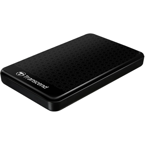 HDD portabil extern Transcend StoreJet 25A3, 2 TB, Negru (TS2TSJ25A3K)