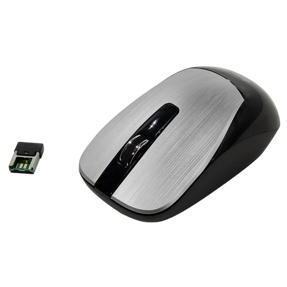 Mouse Wireless Genius NX-7015, Argintiu, 3 image