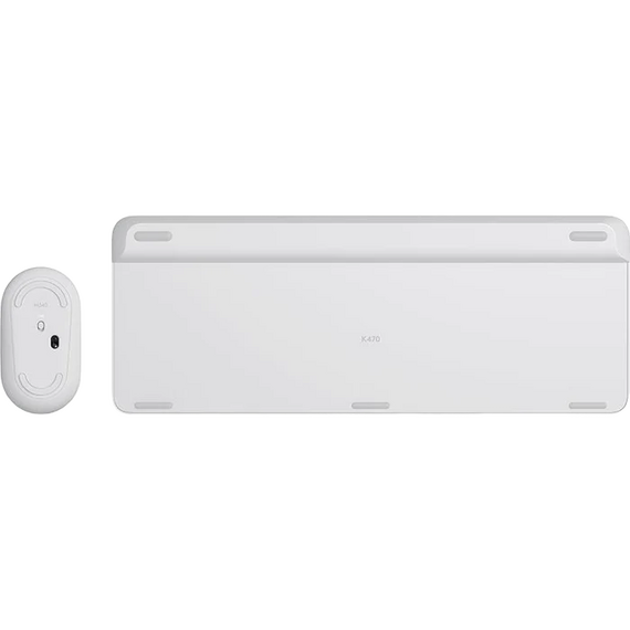 Set Tastatură + Mouse Logitech MK470, Fără fir, Alb, 5 image