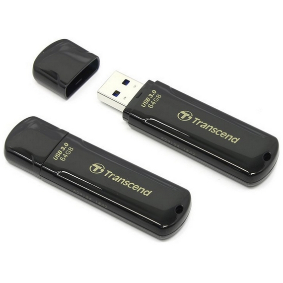 Memorie USB Transcend JetFlash 700, 64GB, Negru, 8 image