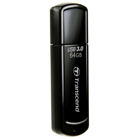 Memorie USB Transcend JetFlash 700, 64GB, Negru, 5 image