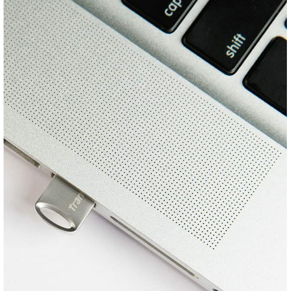 Memorie USB Transcend JetFlash 710, 32GB, Argintiu, 4 image