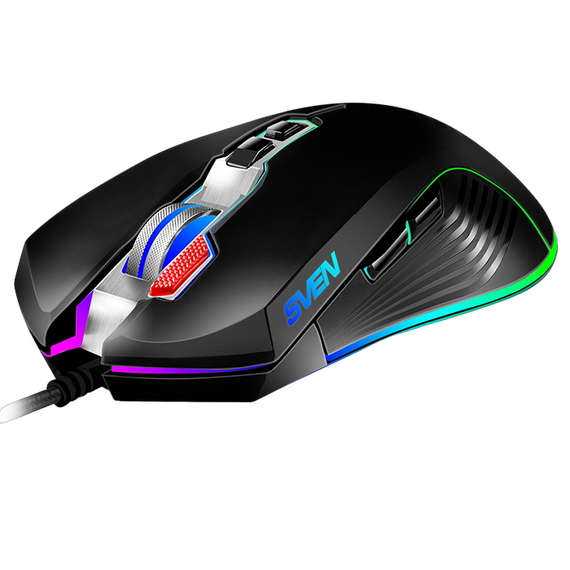 Gaming Mouse SVEN RX-G850, Negru, 9 image