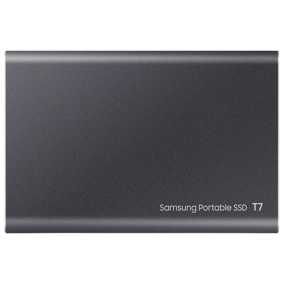 SSD portabil extern Samsung Portable SSD T7, 2 TB, Grey (MU-PC2T0T/WW), 2 image