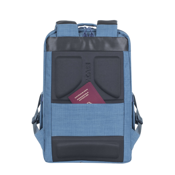 Rucsac pentru Laptop RivaCase Biscayne, 17.3", Poliester, Albastru, 5 image