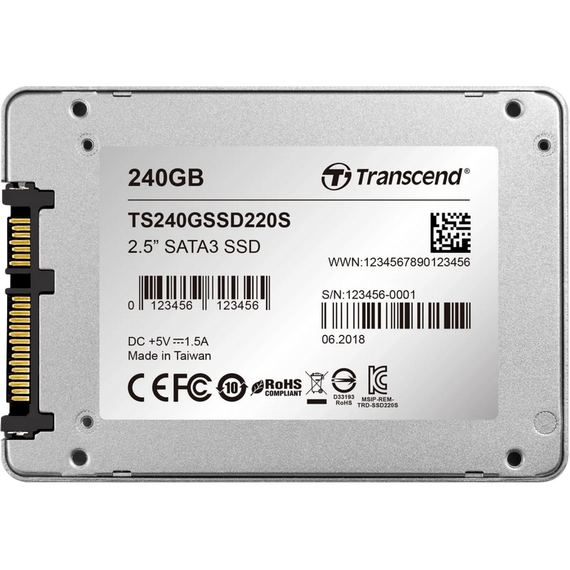 Unitate SSD Transcend SSD220S, 240GB, TS240GSSD220S, 7 image
