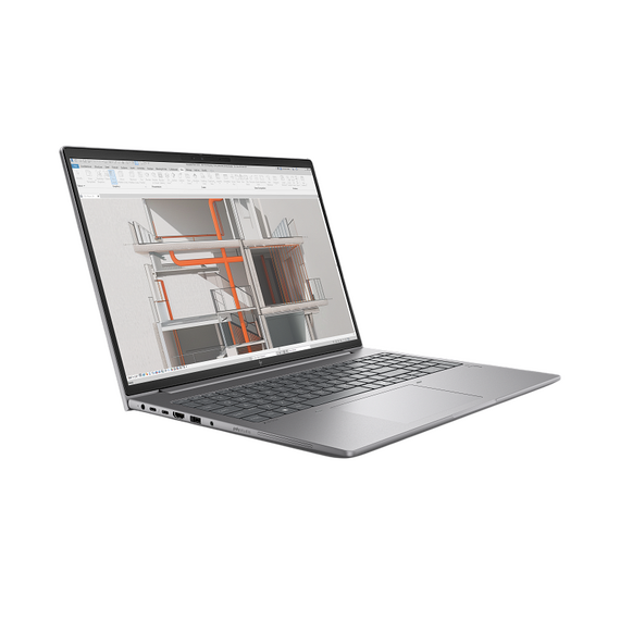 Stație de lucru 16" HP ZBook X G1i 16, Meteor Silver, Intel Core Ultra 9 285H, 64GB/2048GB, Windows 11 Pro, 3 image