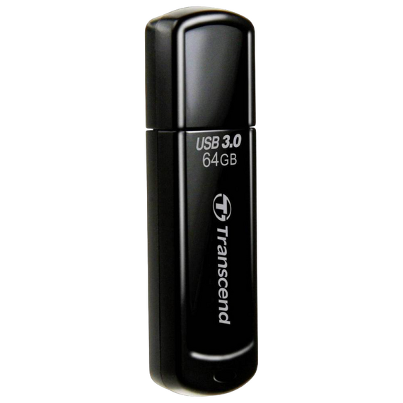 Memorie USB Transcend JetFlash 700, 64GB, Negru, 2 image
