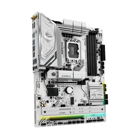 Placă de bază ASRock B860 STEEL LEGEND WIFI, LGA1851, Intel B860, ATX, 2 image