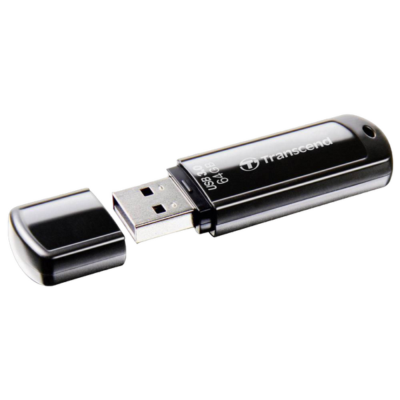 Memorie USB Transcend JetFlash 700, 64GB, Negru, 9 image
