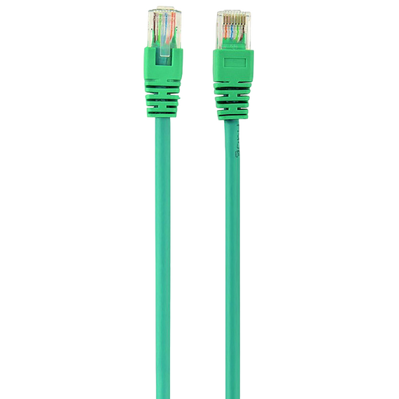 Patch cord Cablexpert PP12-1.5M/G, CAT5e UTP, 1,5m, Verde