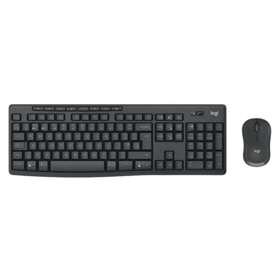 Set Tastatură + Mouse Logitech MK370, Fără fir, Negru
