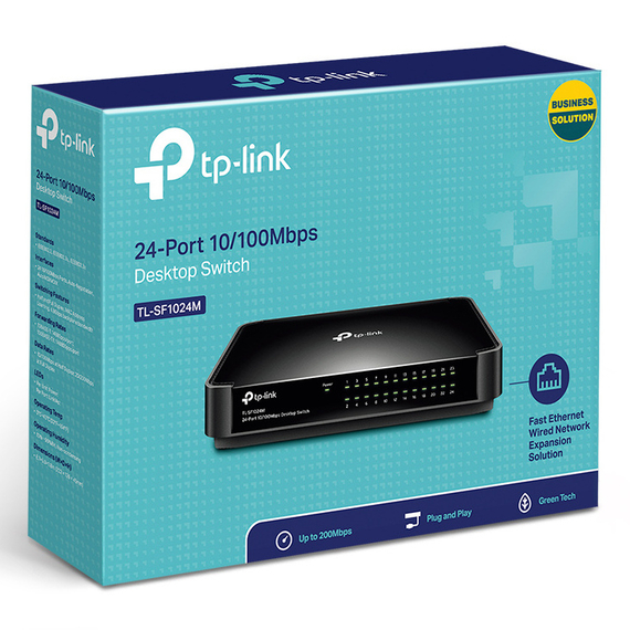 Switch de rețea TP-LINK TL-SF1024M, 24x 10/100 Mbps, 5 image