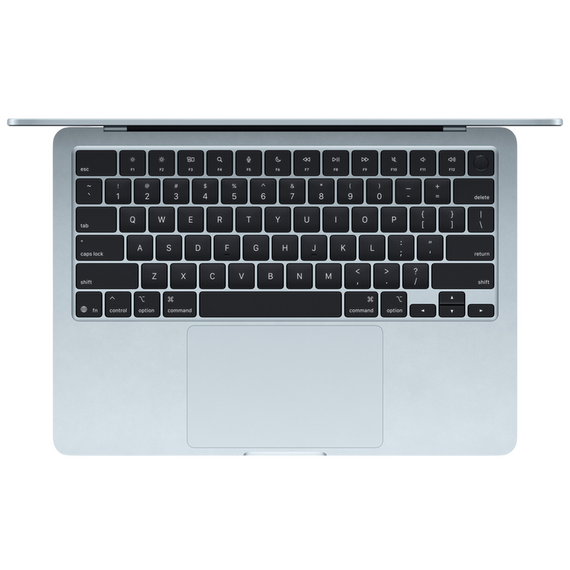 Laptop 13,6" Apple MacBook Air A3240, Sky Blue, M4 with 10-core CPU and 10-core GPU, 16GB/512GB, macOS Sequoia, 2 image